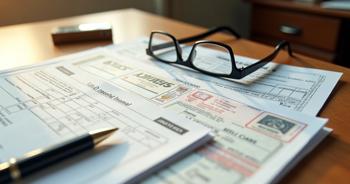 Documentos necessários para venda de imóvel herdado na mesa 