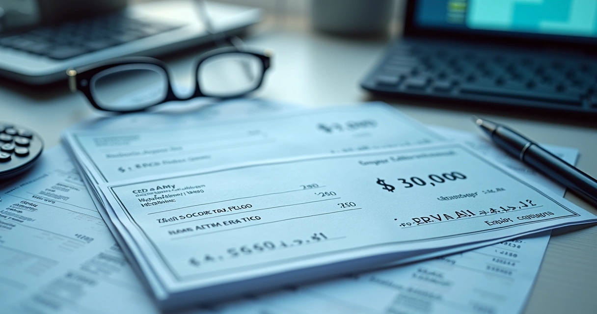 Dois contracheques diferentes lado a lado, cada um mostrando um alto salário