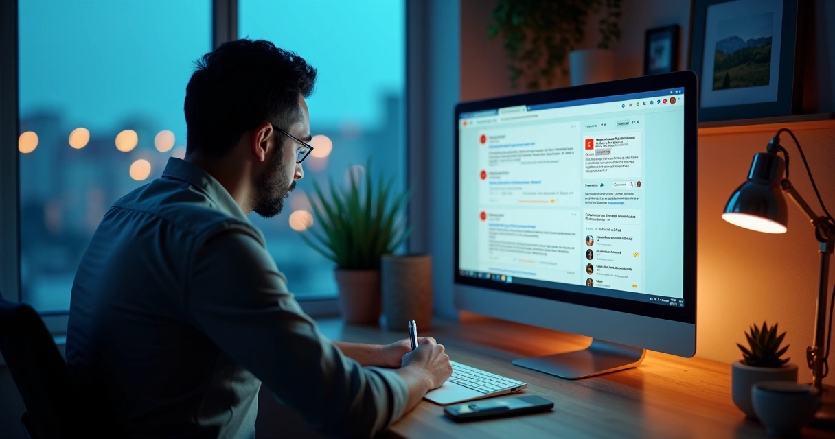 Dono de PME analisa reclamações públicas em tela cheia de reviews online 