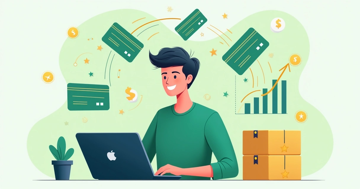 Operação de dropshipping com cartões virtuais 