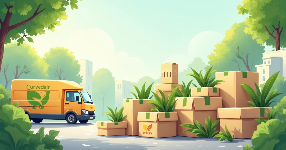 Embalagens ecológicas e logística verde para e-commerce 
