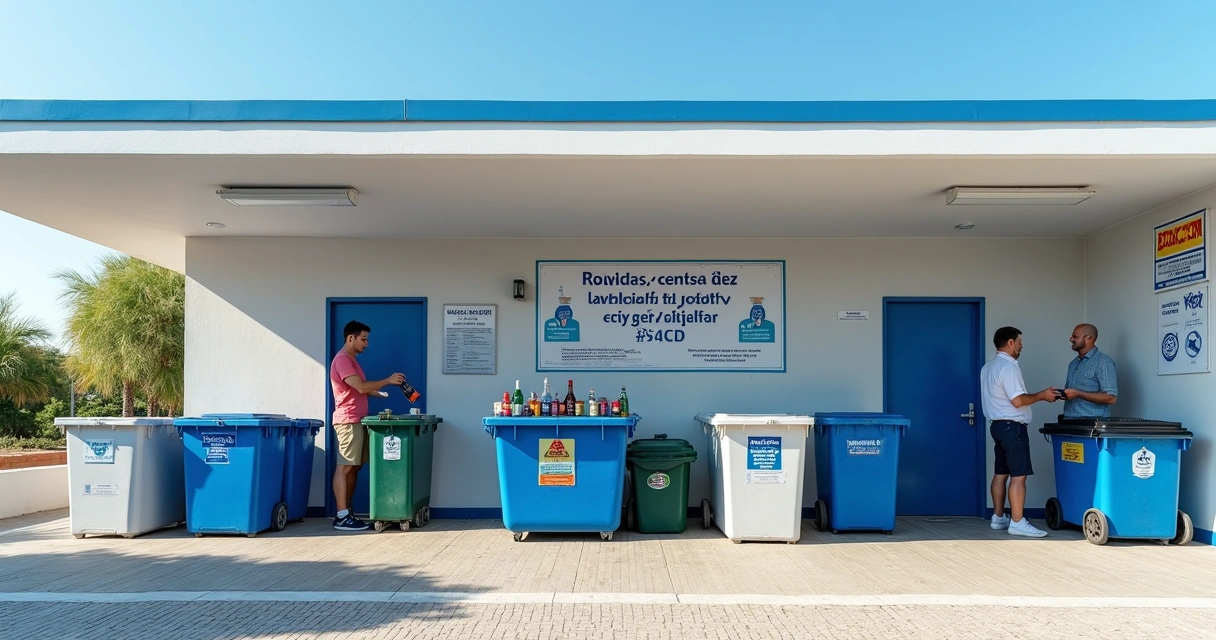 Centro de recolha de resíduos químicos urbanos no Algarve 