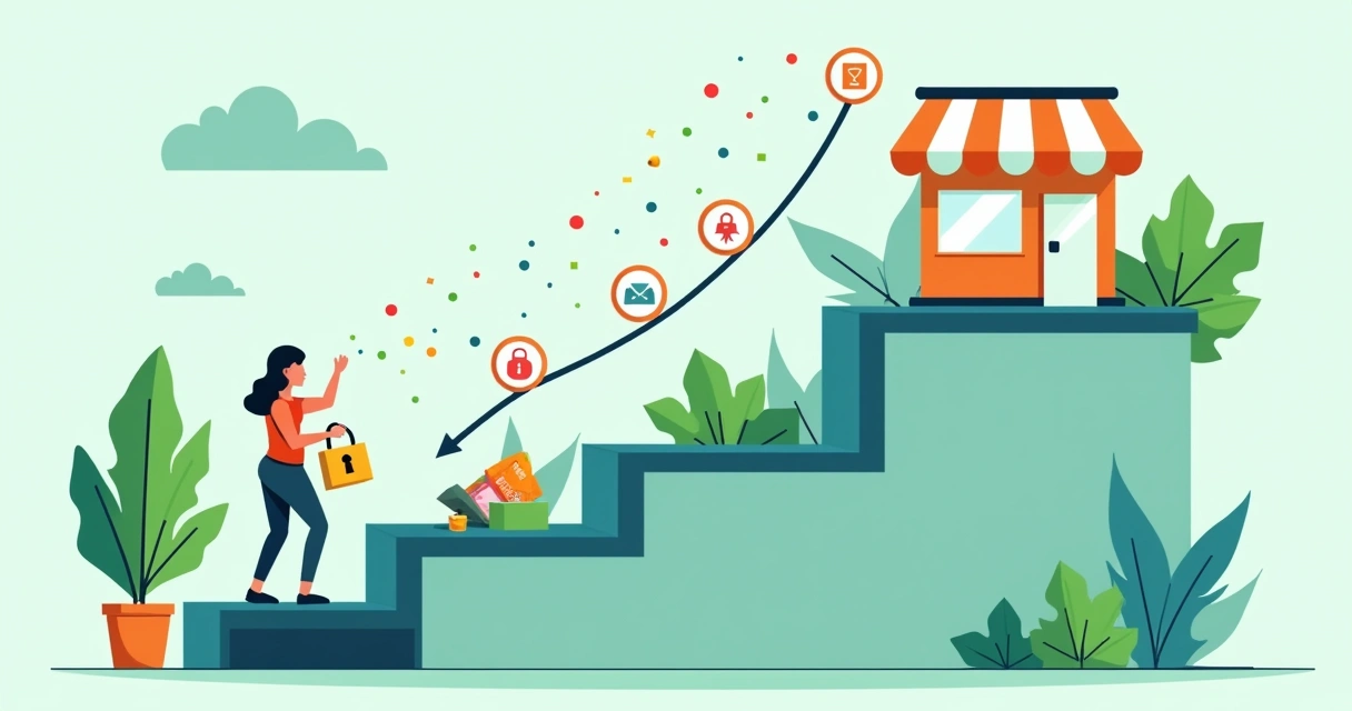 Crescimento de pequeno e-commerce com segurança e apoio. 