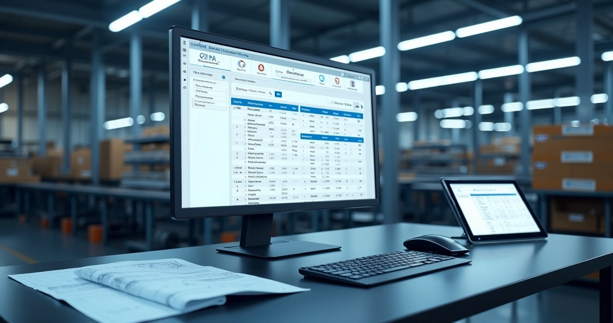 Plataforma de e-commerce industrial integrada ao estoque 