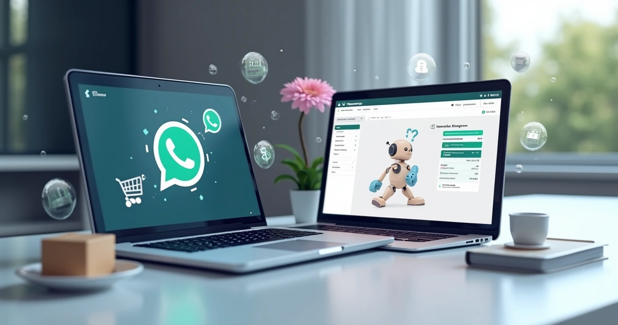 Vendas online e serviços automatizados com IA