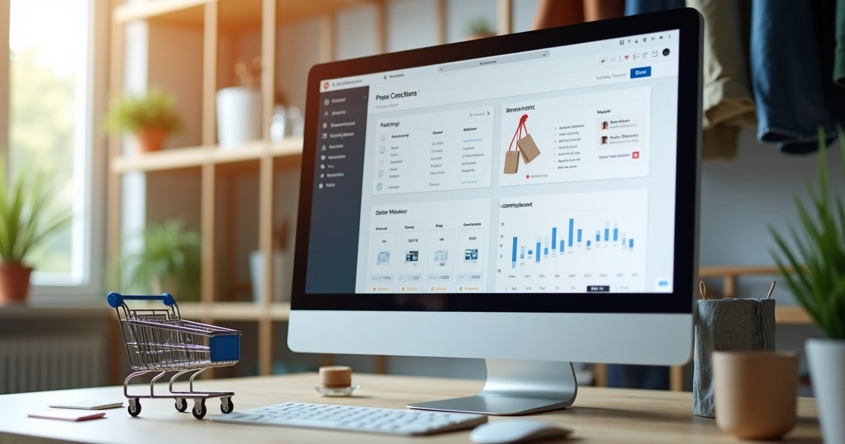 Validação de pagamento Pix em painel digital de loja online 