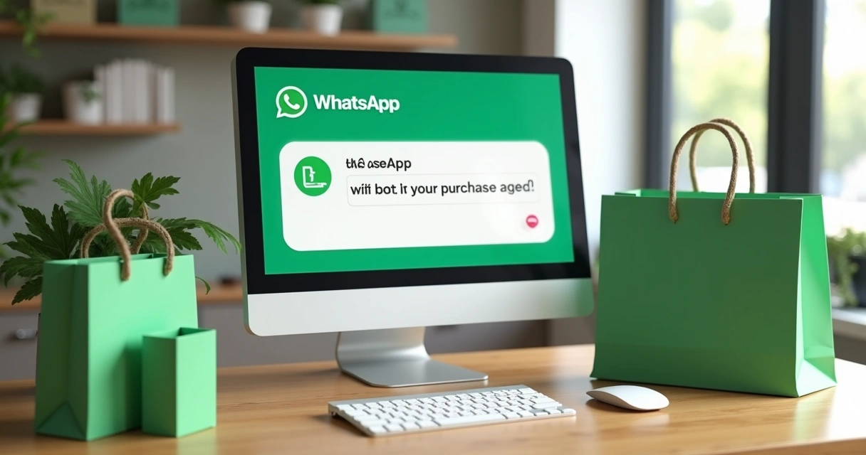 E-commerce confirmando pedido pelo WhatsApp