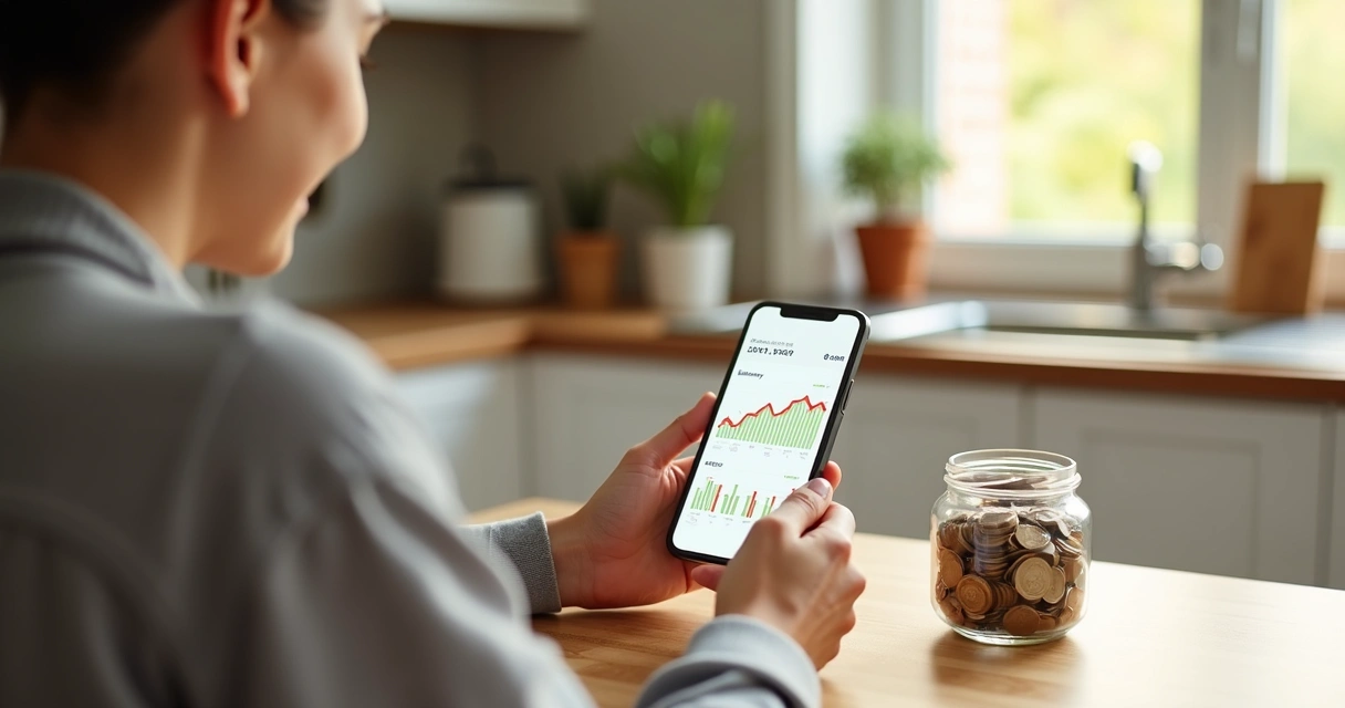 Gráfico mostrando economia após cortar gastos 