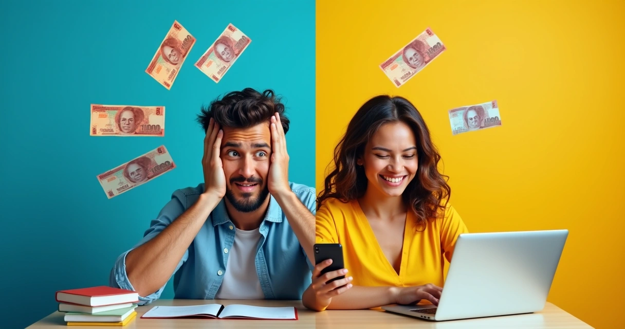 Comparação visual de custos antes e depois do novo processo da CNH 