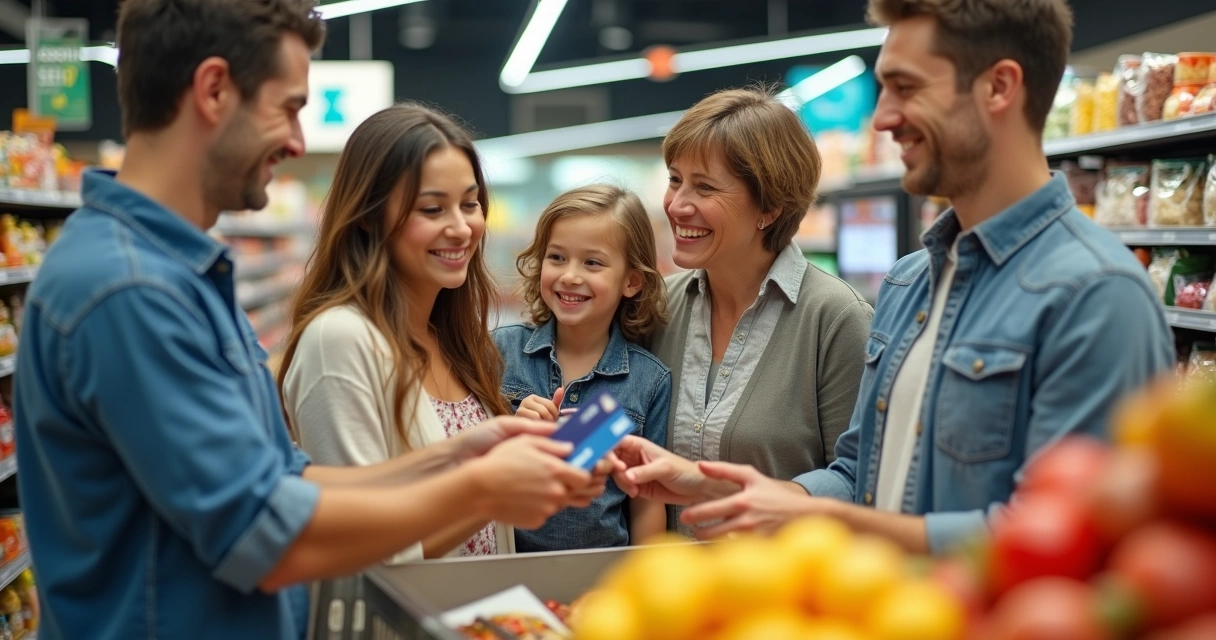 Economia cotidiana com cartão de crédito 