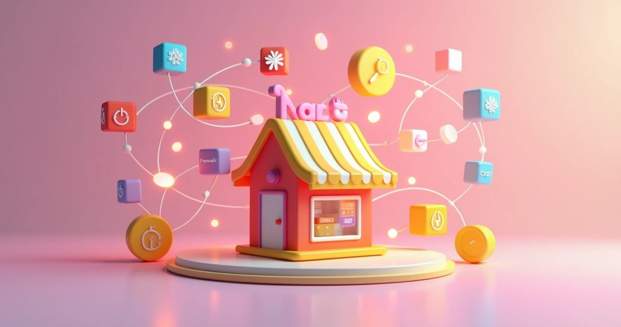 Rede de aplicativos e parceiros conectados à loja virtual Nuvemshop 