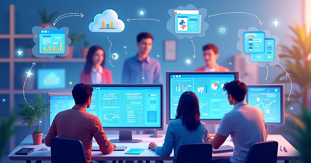 Ecossistema Salesforce com parceiros integradores e dashboards 