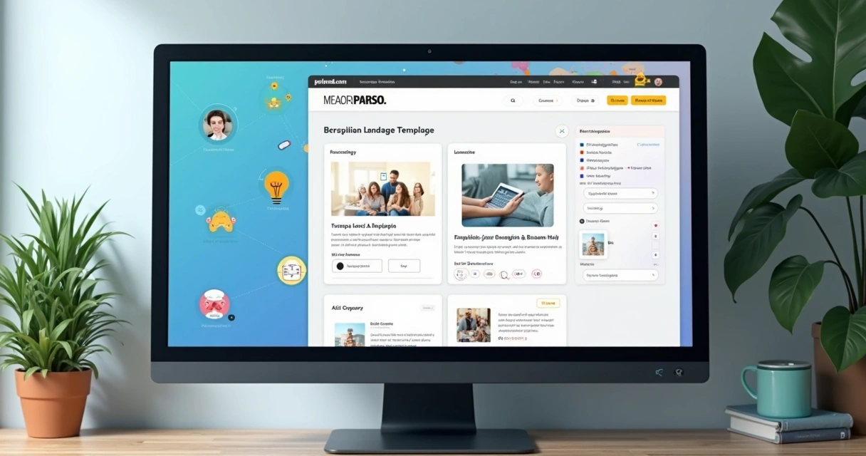 Editor brasileiro de landing pages com design intuitivo 