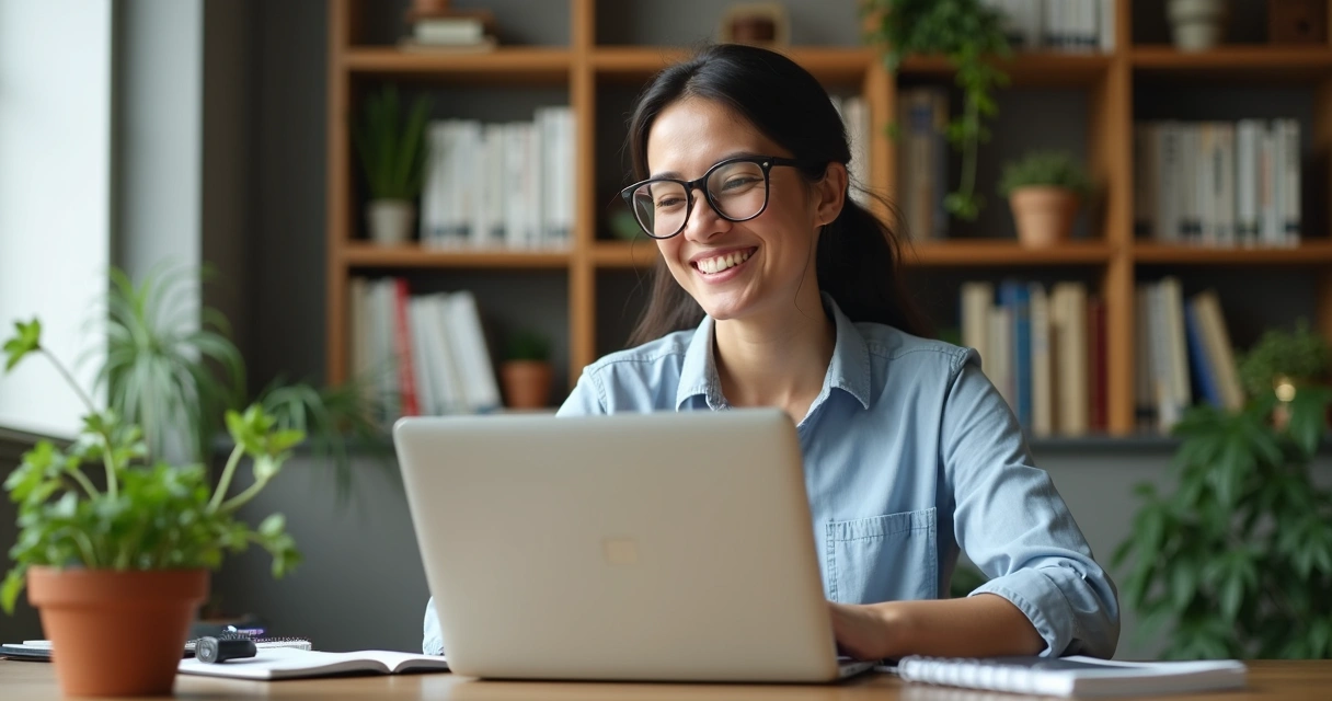 Educador financeiro conversando em webinar