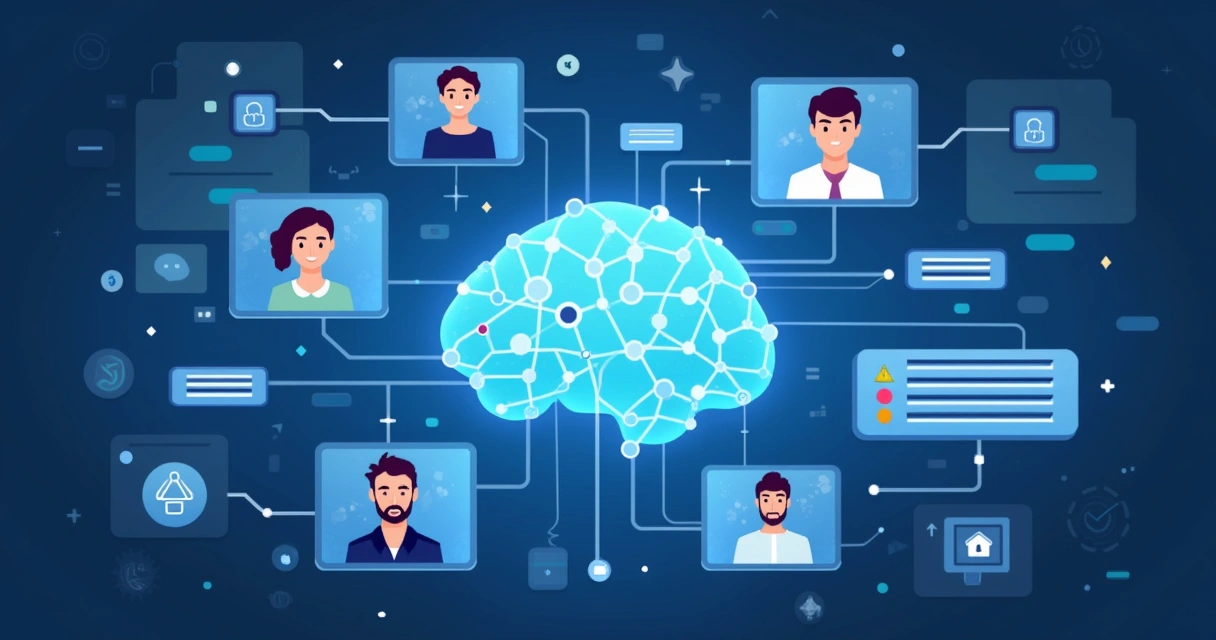 Tela do Edworking com sugestões de inteligência artificial para tarefas 