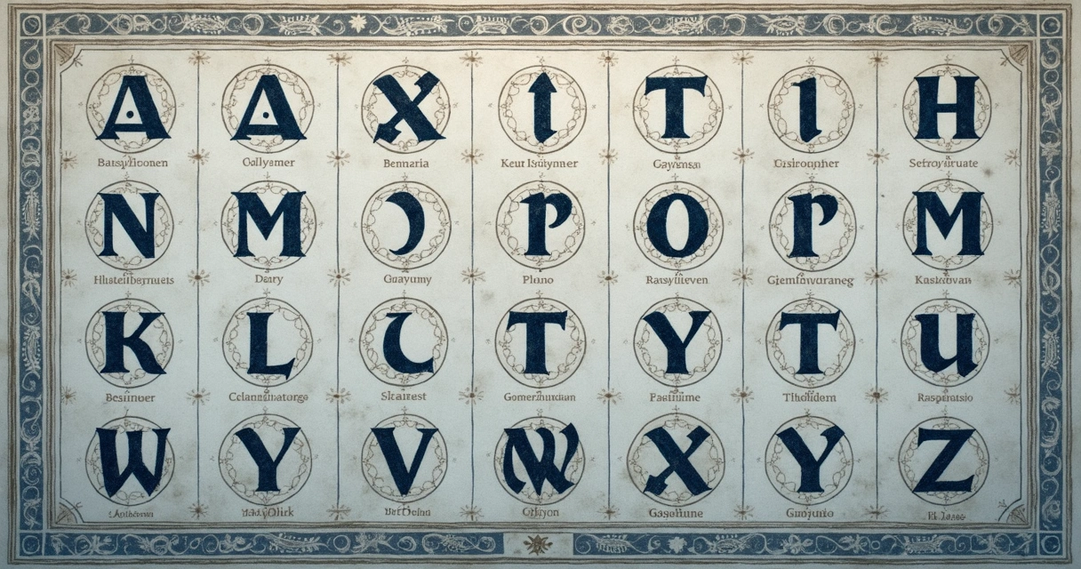 Elder Futhark runes divided into three aettir