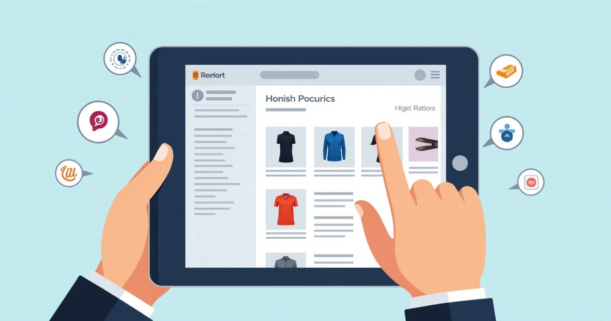 Elementos visuais de um catálogo digital bem estruturado 