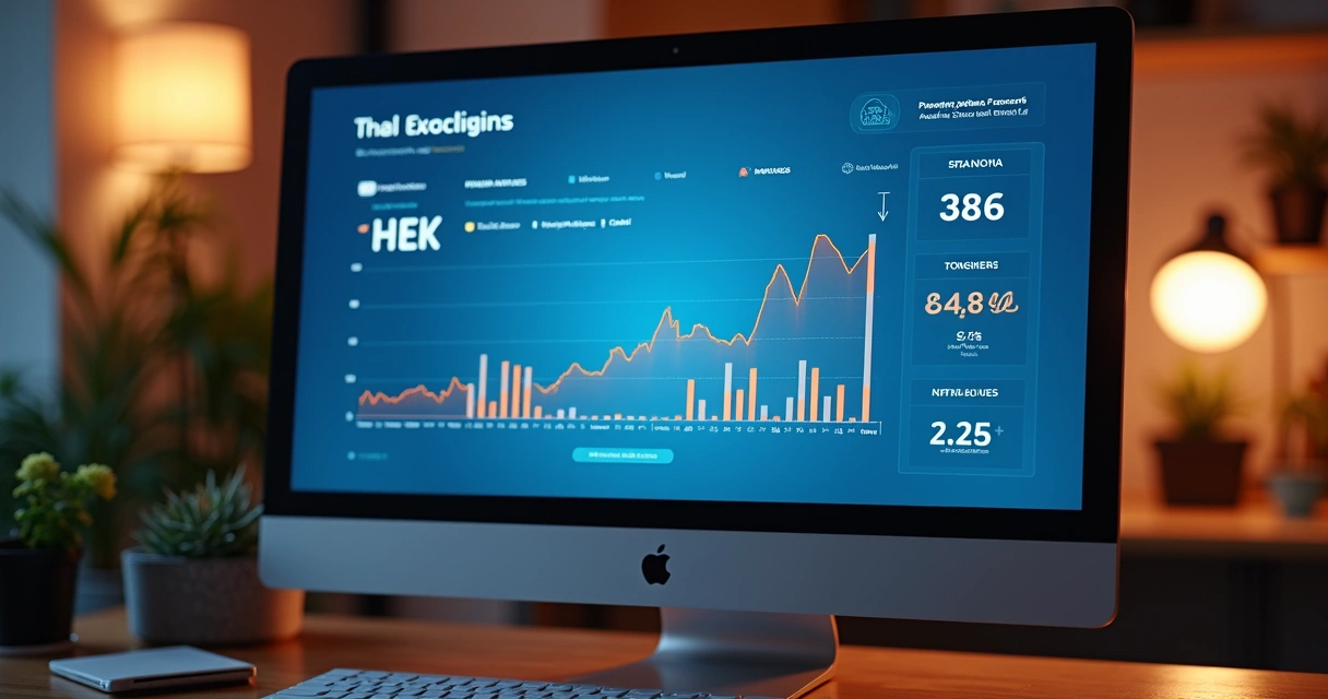 Email campaign analytics dashboard with founder's signature email 