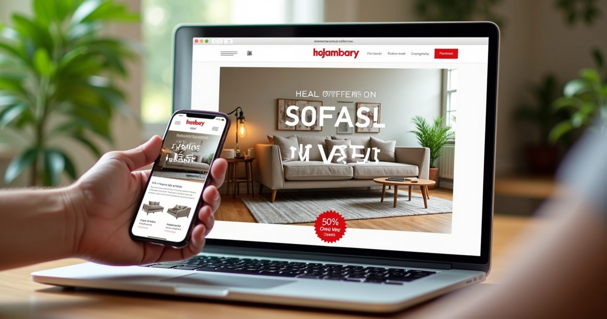 Disparo automatizado de e-mail marketing de móveis 
