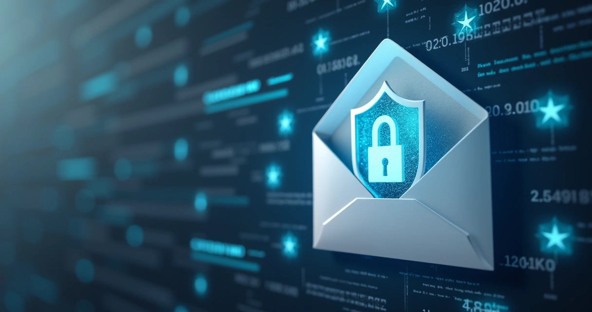 Visão de uma mensagem segura protegendo informações do usuário 