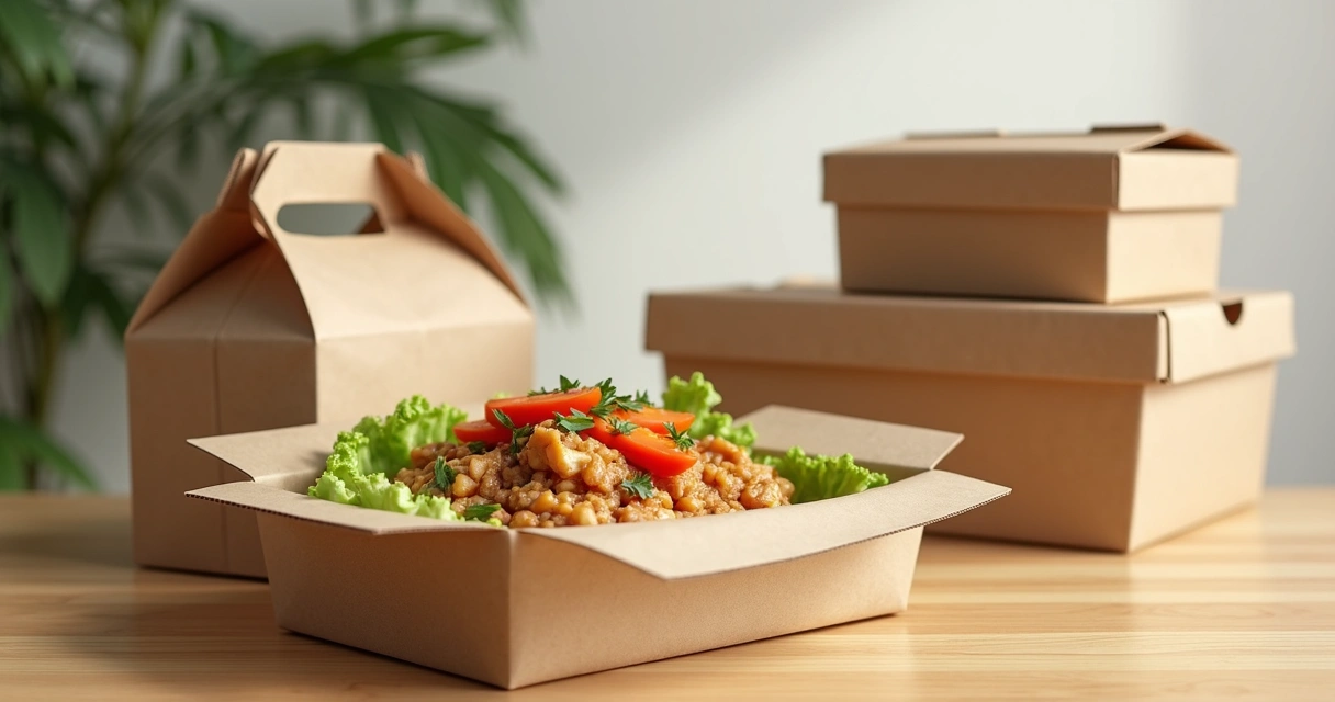 Embalagens de delivery resistentes e bem apresentadas 