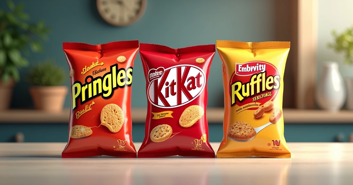 Embalagens de edição limitada lado a lado com design colorido 