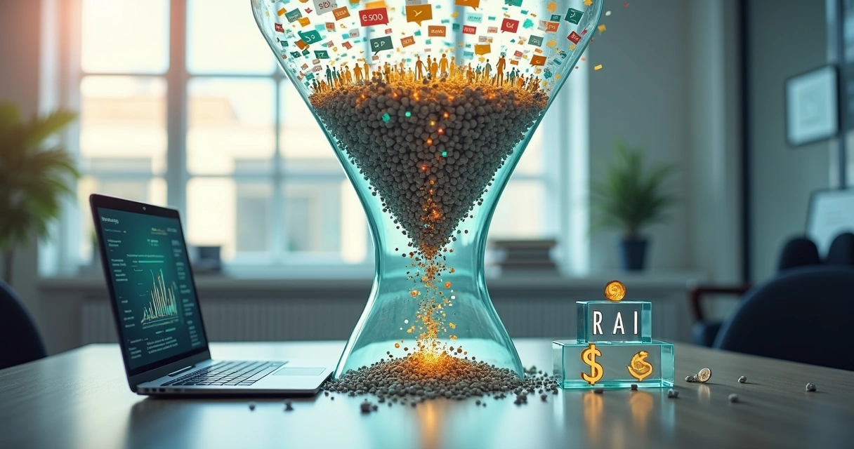 Embudo de leads desperdiciando la mayoría y dejando pocas ventas reales 