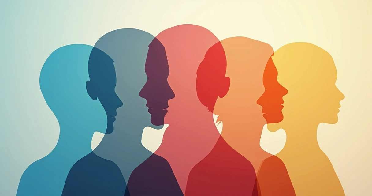 Representación visual de emociones humanas en diferentes capas