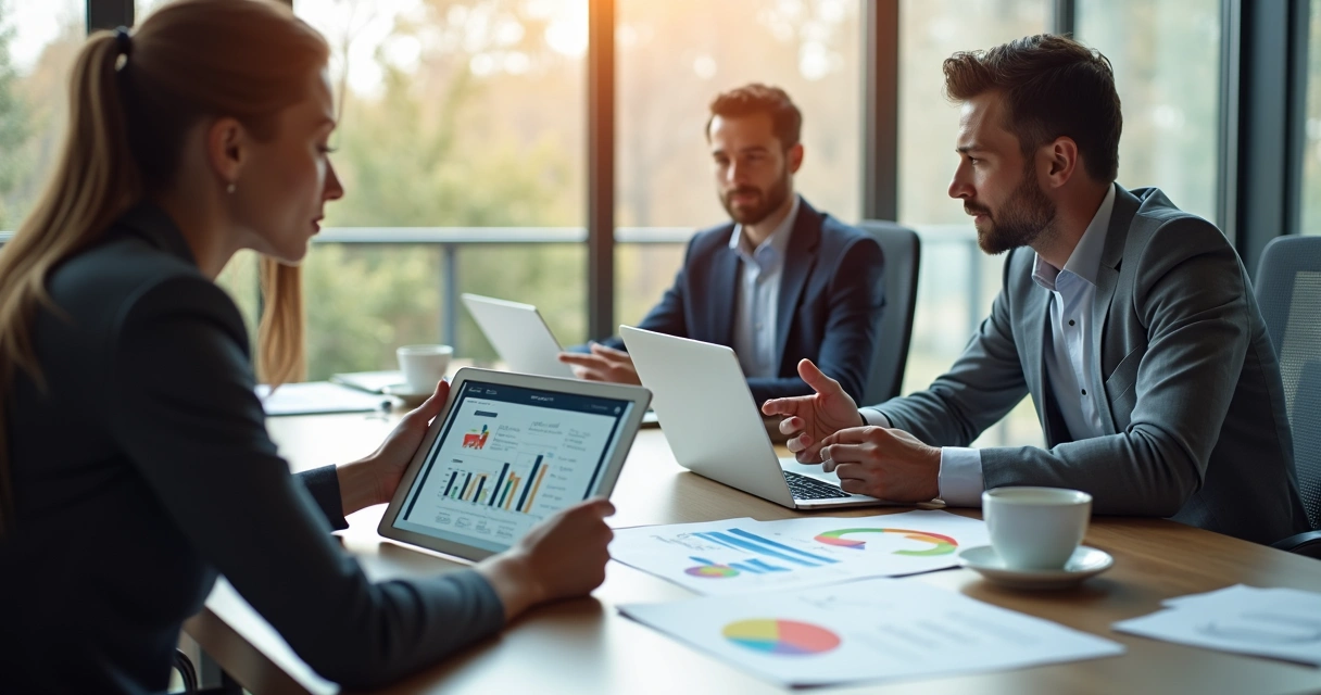 Perfis de empreendedores e equipes avaliando soluções para ecommerce. 