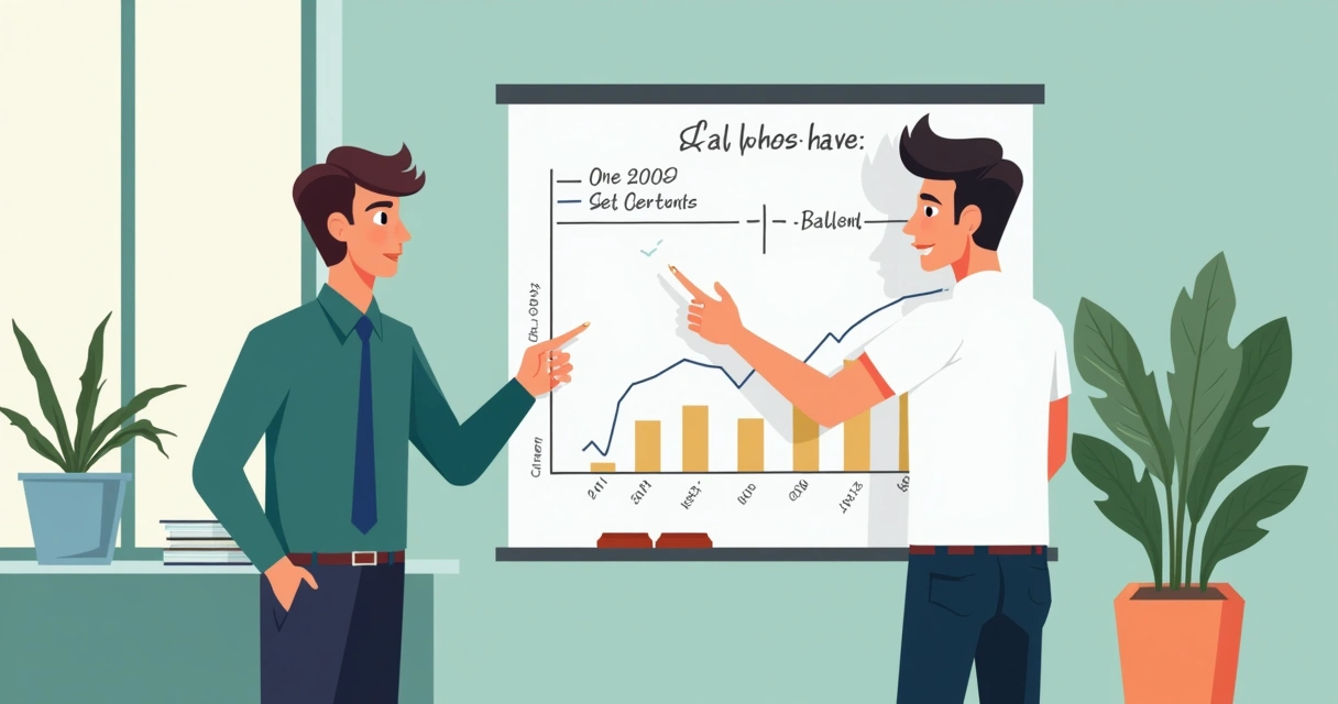Cena de empresário analisando gráficos de vendas com equipe, mostrando impacto de nova contratação no ponto de equilíbrio 