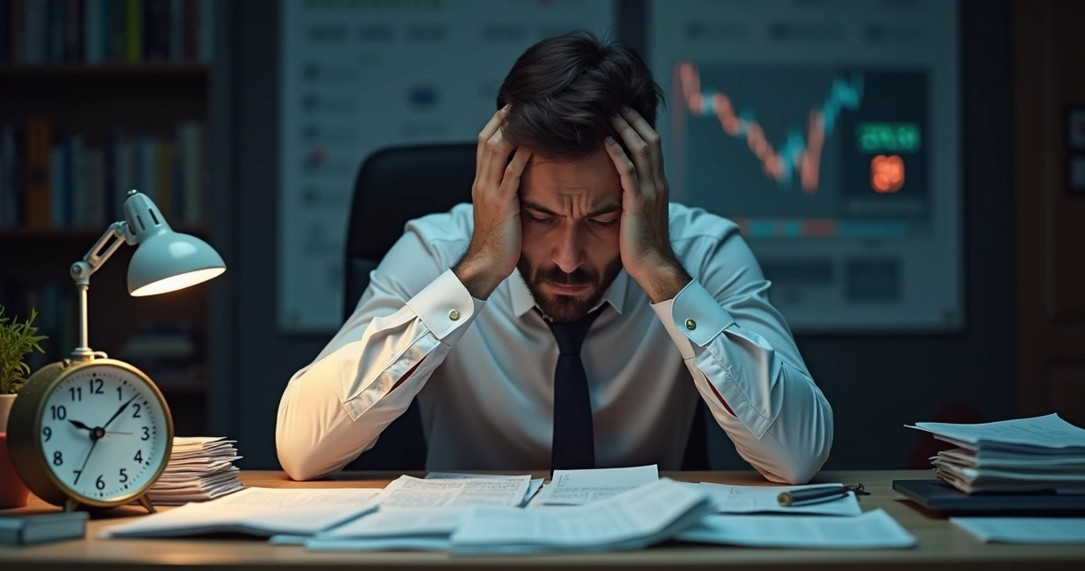 Empresa preocupada por falta de controle financeiro 