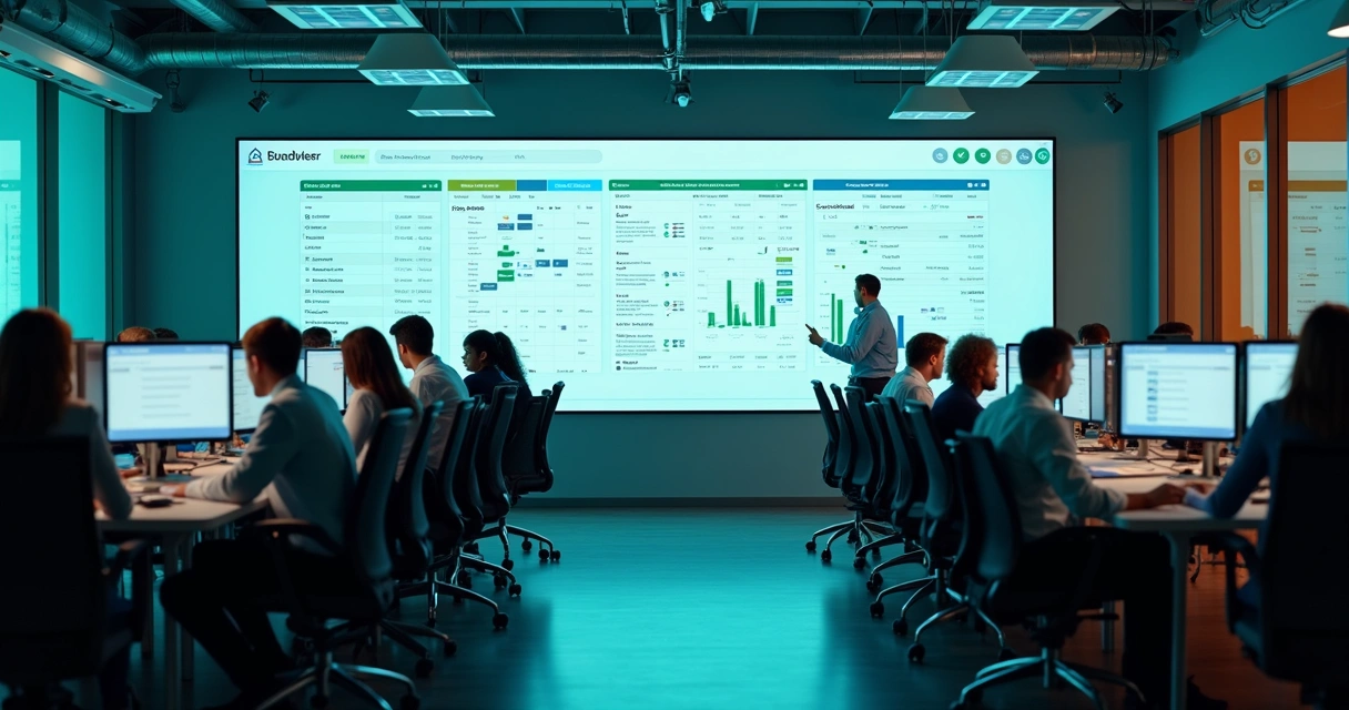 Empresa usando painel de gestão confiável para WhatsApp com representantes atendendo clientes 