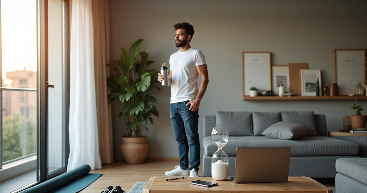 Empresário brasileiro equilibra agenda de trabalho e momentos de descanso na rotina diária 