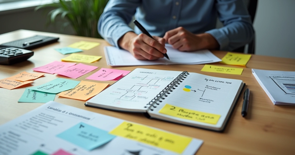 Empresário analisa mapa de clientes atuais com foco em expansão de contas 