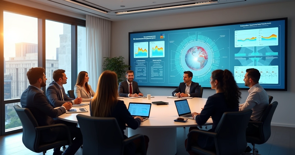 Empresários reunidos para capacitação em tecnologia IA 
