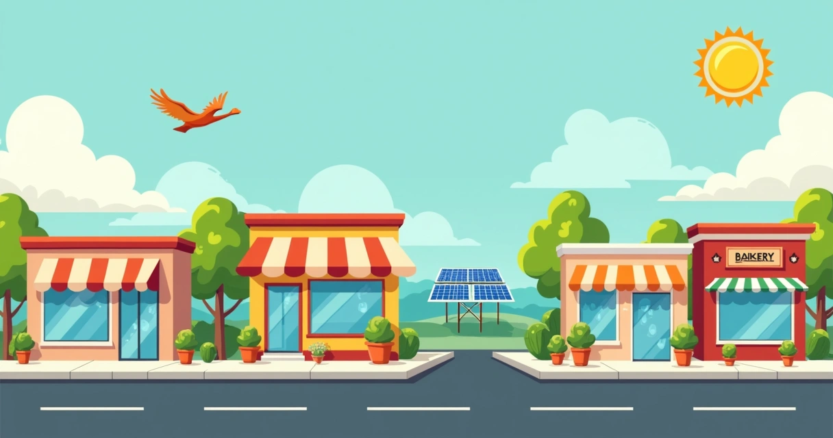 Pequenos comércios aderindo energia solar 