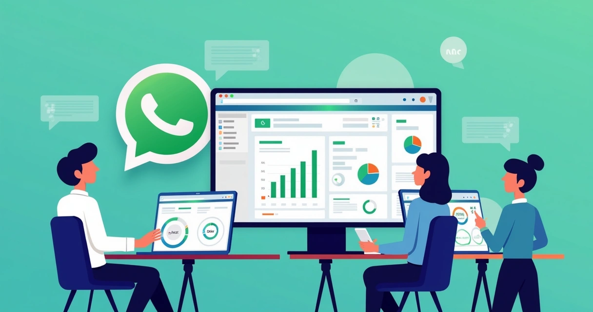 Empresas enviando mensagens automatizadas pelo WhatsApp 