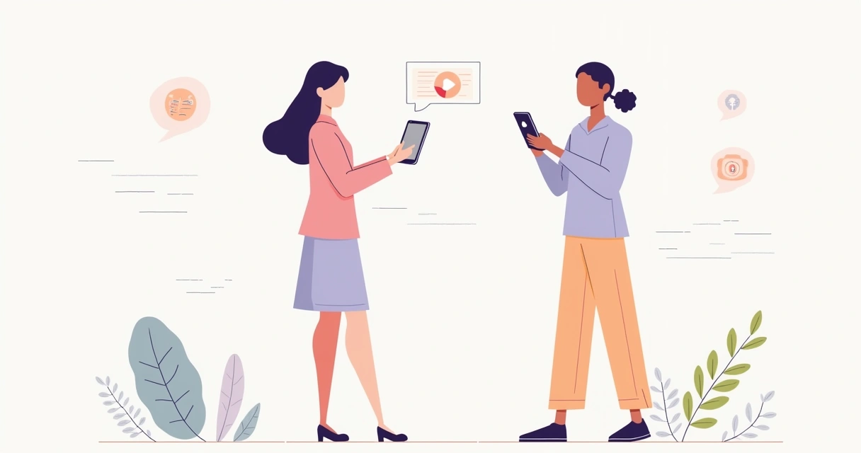 Atendente digital enviando mensagem pós-venda para cliente 