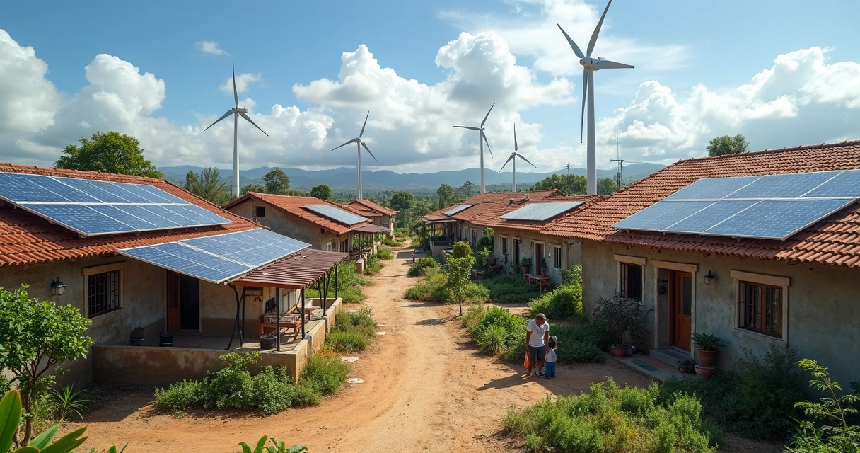 Energia renovável em comunidade urbana 