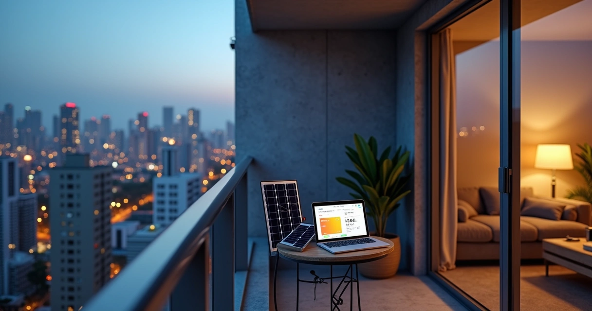Energia solar em apartamento: 5 formas de economizar sem telhado