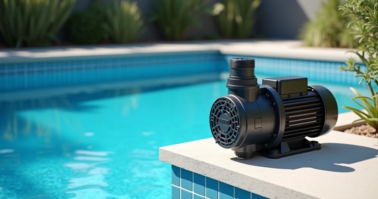 Australian backyard pool pump with energy-saving features 