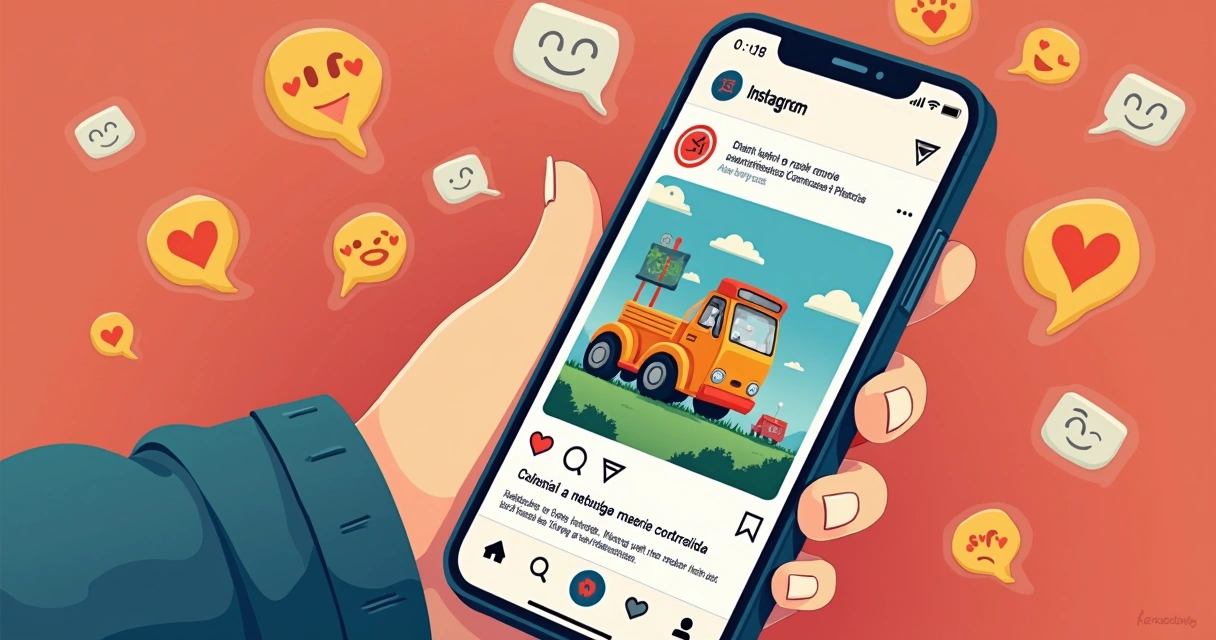 Engajamento em post nostálgico no Instagram