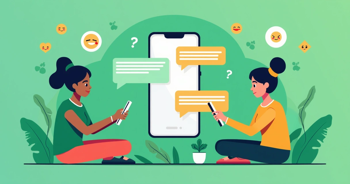 Pessoas participando ativamente em grupo no WhatsApp 