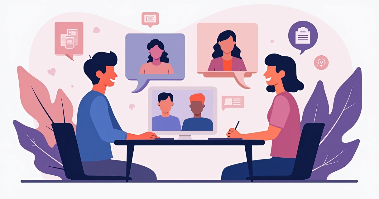 Central de comunicação por chat com parceiros engajados 