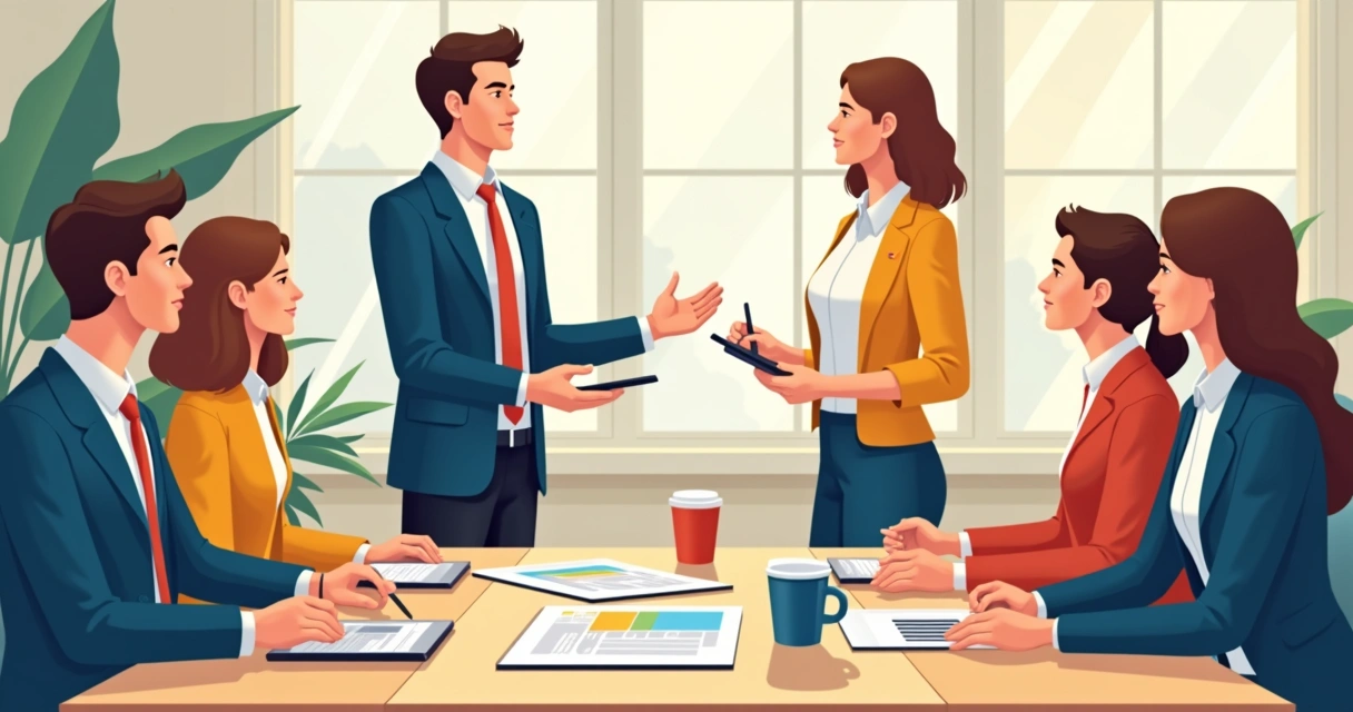 Parceiros recebendo suporte e feedback após o onboarding 