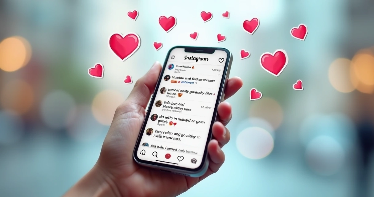Tela de celular com seguidores engajando em post de sorteio 