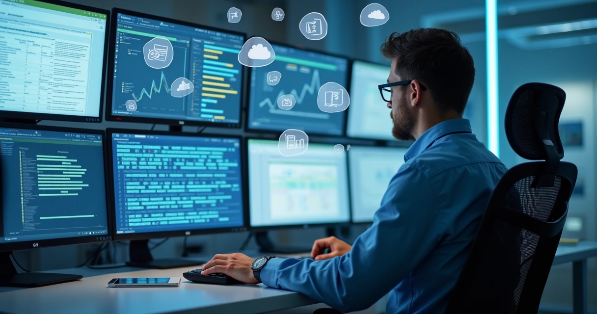 Engenheiro de dados preparando dados em nuvem