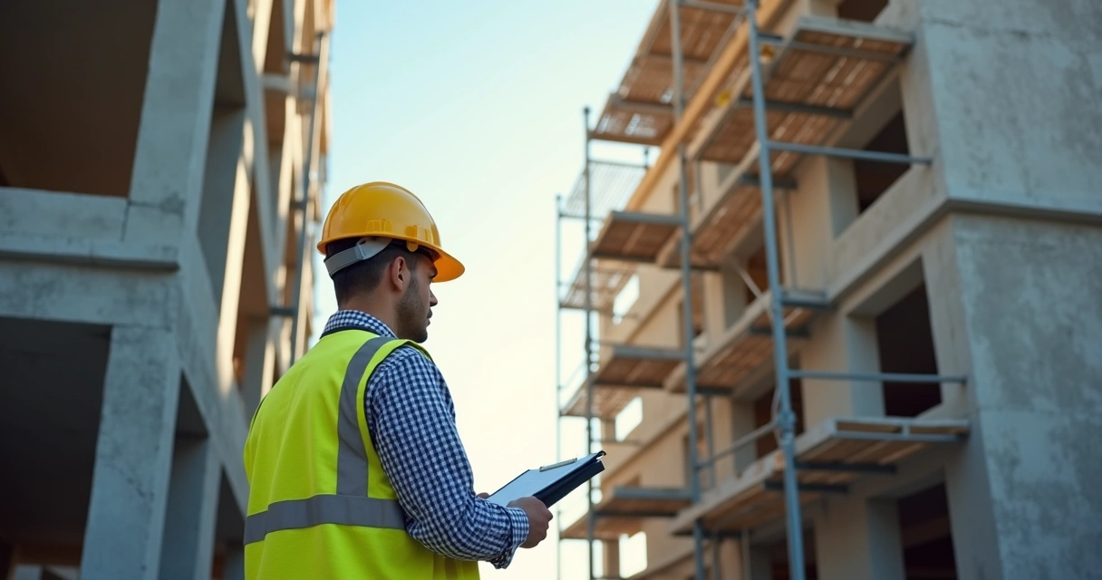 Engenheiro vistoriano obra em construção 
