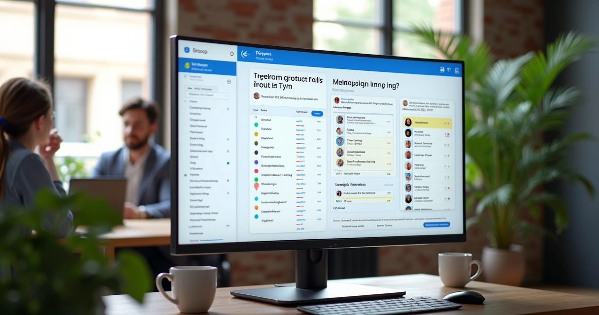 Enquete em grupo do Telegram aumentando engajamento