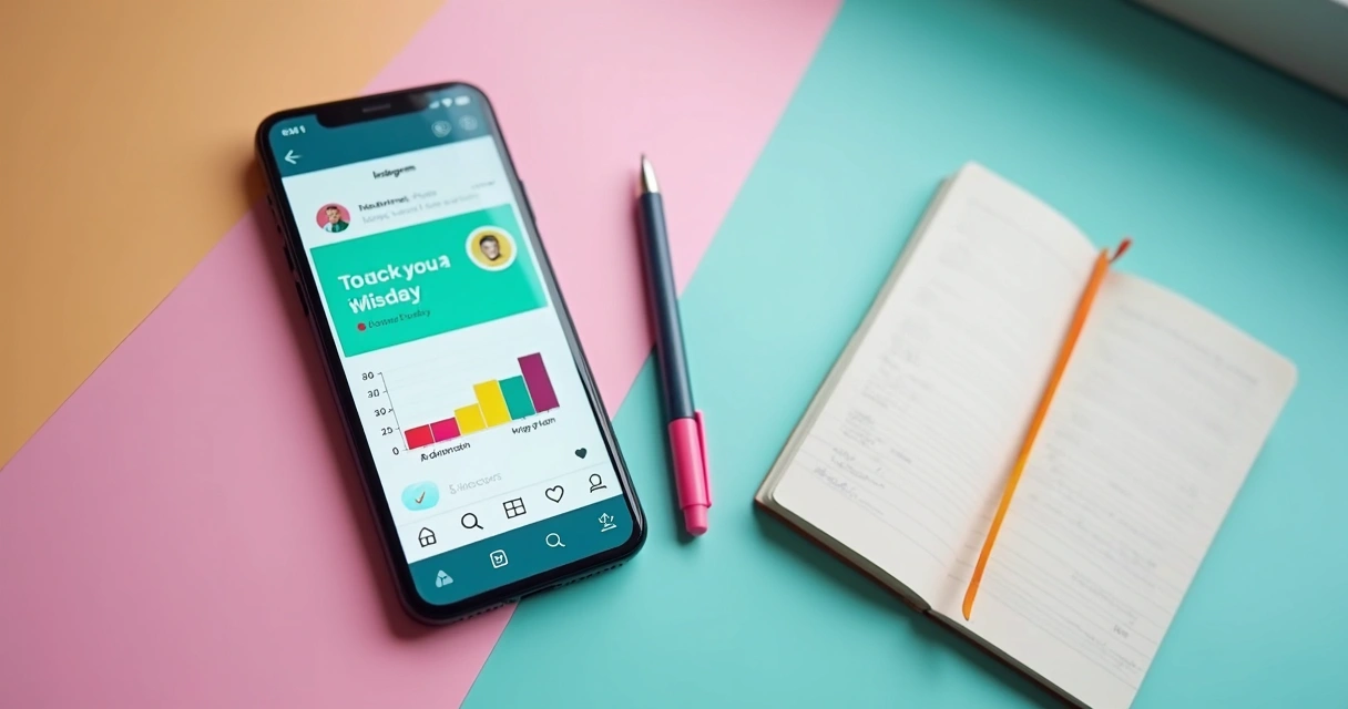 Gráfico de resultados de enquete do Instagram em Story 